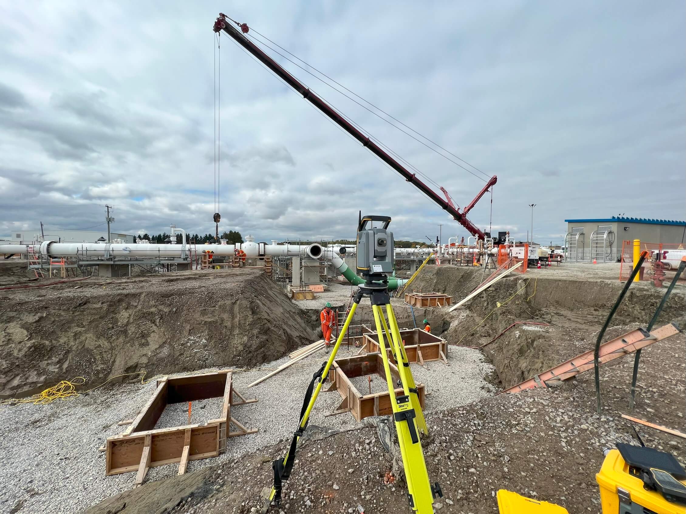 Lumasi Land Surveyor Layout GAS Pipeline